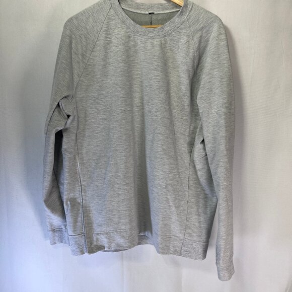 Lululemom Mens City Sweat Crew L/S Shirt Sz XL. Like New Conditon - Picture 3 of 11